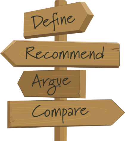 Task verb signpost
